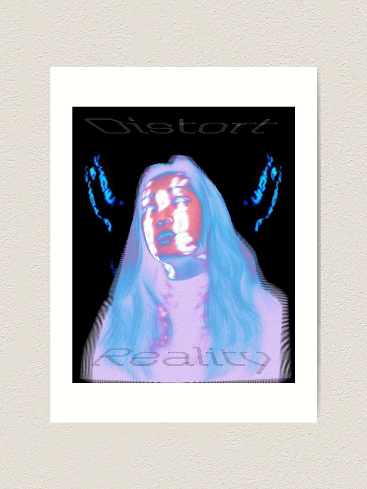 Thumbnail 1 of 3, Art Print, Reality Distort designed and sold by RisqueThreading.