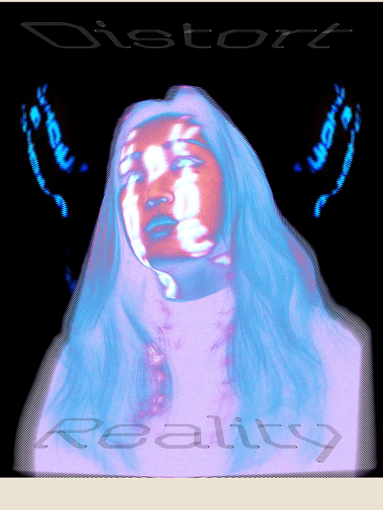 Thumbnail 4 of 4, Relaxed T-Shirt, Reality Distort designed and sold by RisqueThreading.
