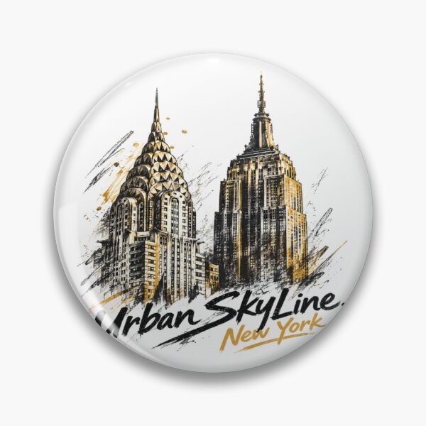 Item preview, New York Skyline Shirt – Vintage Urban NYC Style designed and sold by DigiArt8Design.