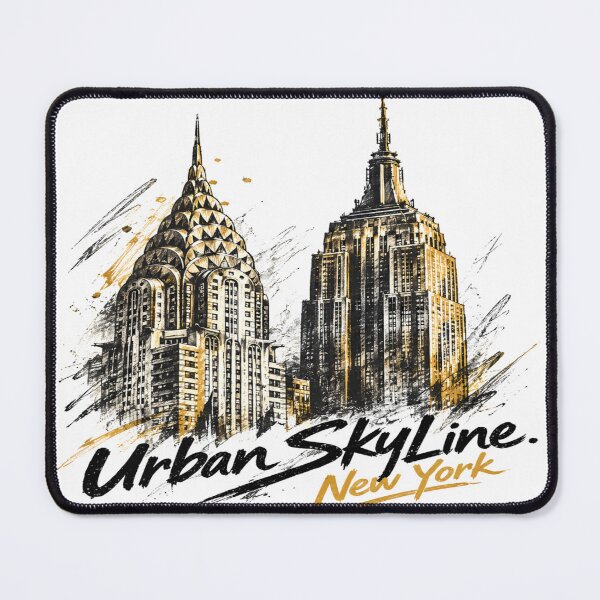 Item preview, New York Skyline Shirt – Vintage Urban NYC Style designed and sold by DigiArt8Design.
