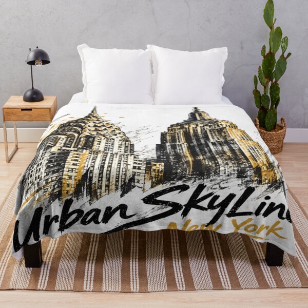 Item preview, New York Skyline Shirt – Vintage Urban NYC Style designed and sold by DigiArt8Design.