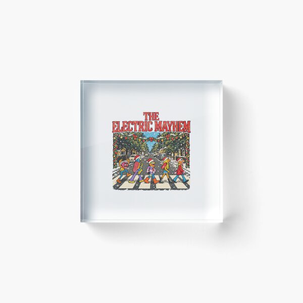 Item preview, Disney The Muppets Mayhem Abbey Road Funny Christmas, The Muppets Show, The Electric Mayhem, Disney Muppets Christmas designed and sold by CalliopeValerie.