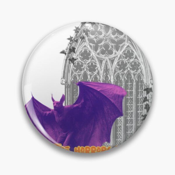 Item preview, The Horrors Persist But So Do I Gothic Bat Cathedral designed and sold by Emporiumells.