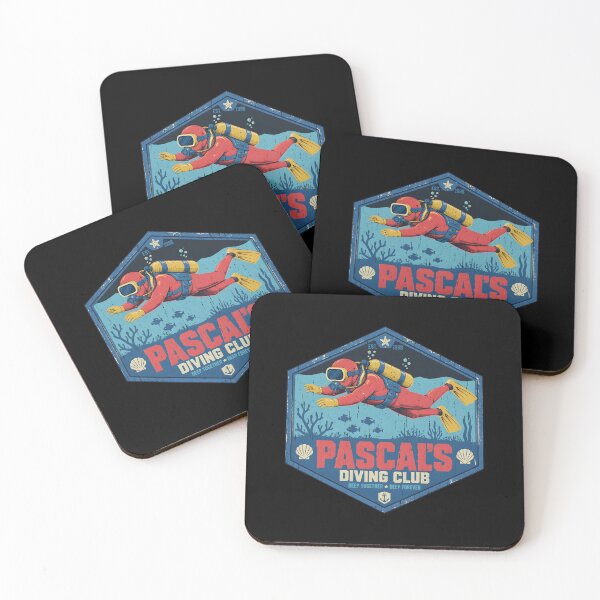 Item preview, Pascalss's Divingss Clubss Cartoons Emblems designed and sold by Catocatrus.