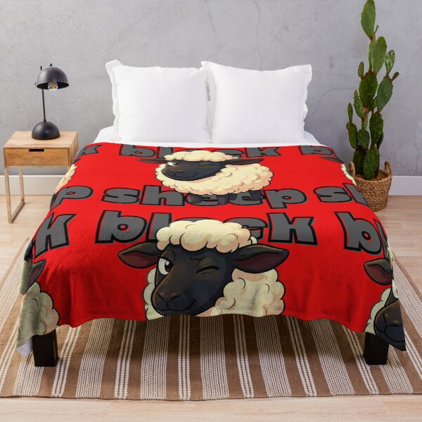 Item preview, BLACK SHEEP - Winking Cartoon Sheep for Nonconformists designed and sold by REALiTY WiTHiN.