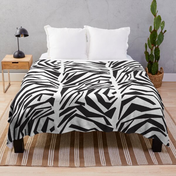 Item preview, Abstract Modern Stripes Zebra A-Line Dress designed and sold by HHS26.