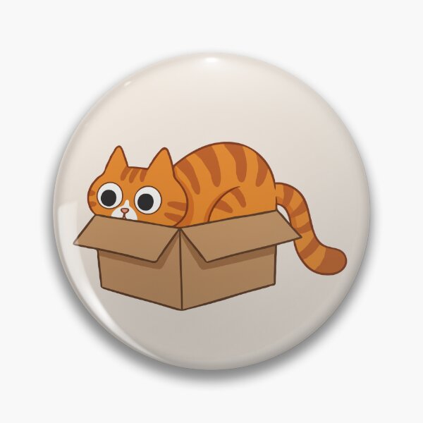 Item preview, Orange Cat Box designed and sold by Gkinoki.
