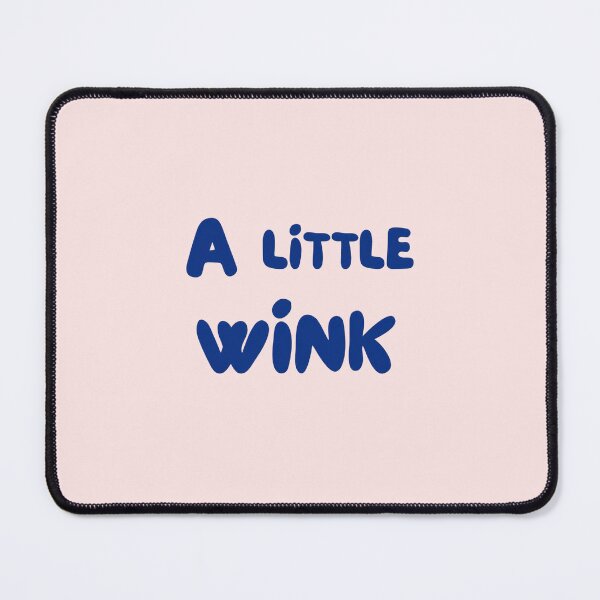 Item preview, A Little Wink Playful Typography Art designed and sold by r-wan-design.