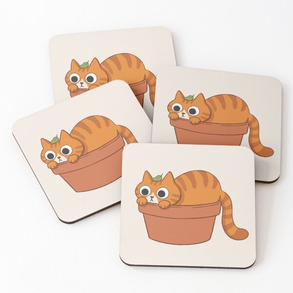 Item preview, Orange Cat Plant designed and sold by Gkinoki.