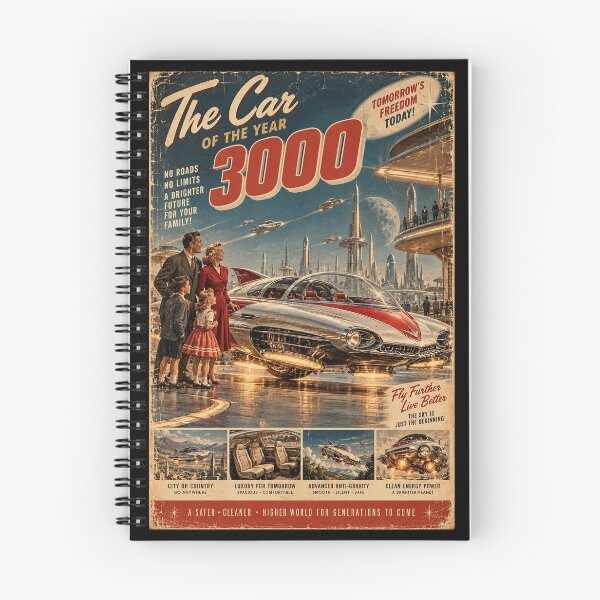 Item preview, Year 3000 Flying Car designed and sold by MarkColeImaging.