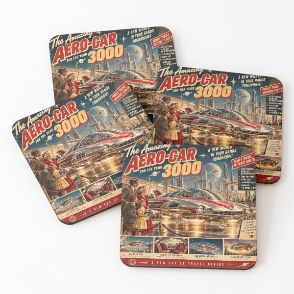 Item preview, Year 3000 Flying Car designed and sold by MarkColeImaging.