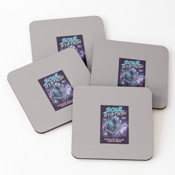 Item preview, Soul Station Album Cover Graphic Print-41 designed and sold by DAVELOCKEY.