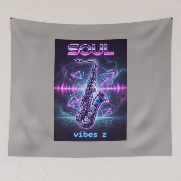 Item preview, Soul Vibes Saxophone Record Graphic-71 designed and sold by DAVELOCKEY.