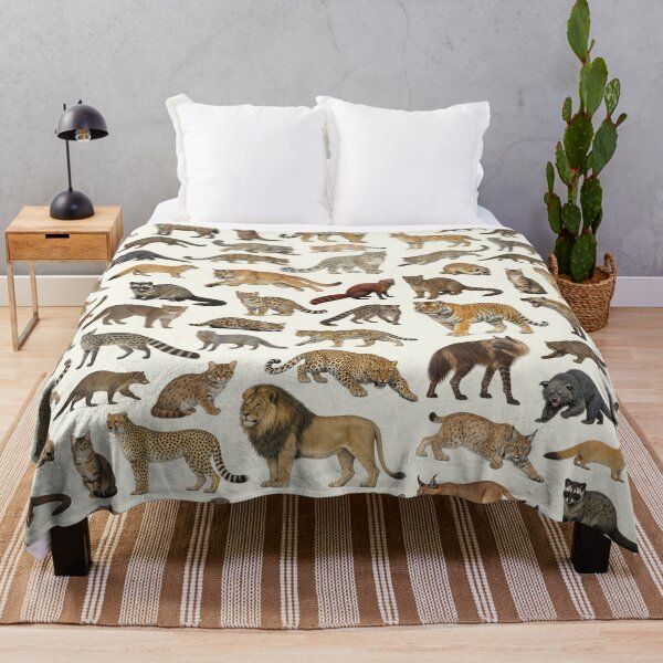 Item preview, Animals of the Suborder Feliformia Wildlife Identification Chart designed and sold by kakarikihill.