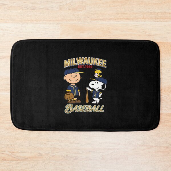 Item preview, Peanuts Charlie Brown Snoopy Brewerss Baseball designed and sold by Rensupto.