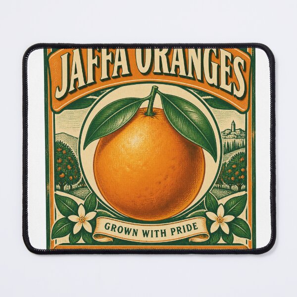 Item preview, Jaffa Oranges Palestine Vintage Crate Label Heritage Design designed and sold by ys96.
