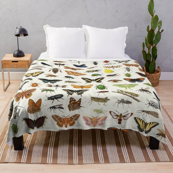 Item preview, Insects of Missouri Retro Wildlife Identification Chart designed and sold by kakarikihill.