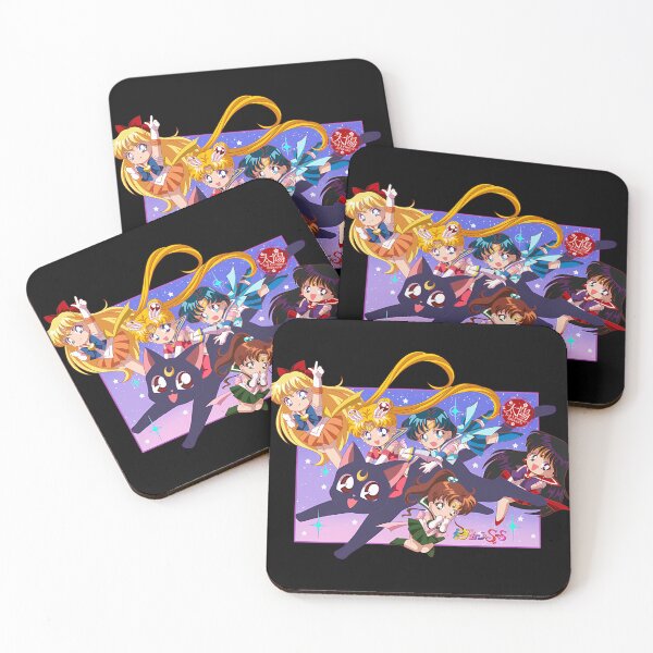 Item preview, Chibi Group Magical Girls Anime designed and sold by SkyeWater.