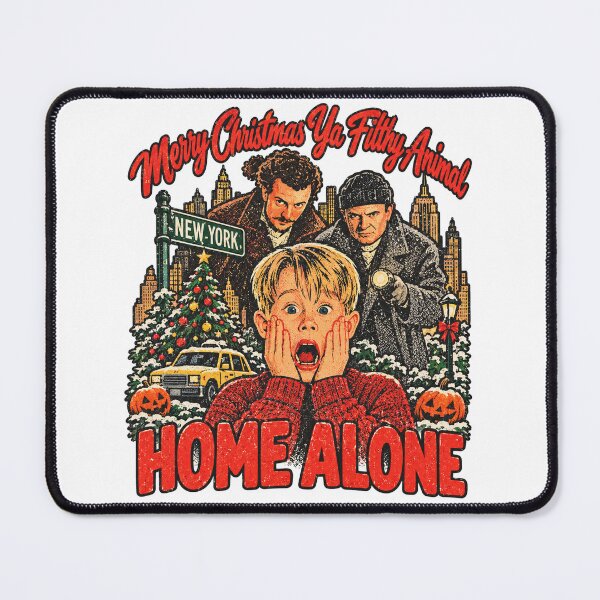 Item preview, Home Alone Christmas, Vintage Holiday Movie Graphic designed and sold by MelisandeHare.