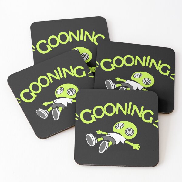 Item preview, Gooning Spiral Eyes Alien Funny Internet Meme T-Shirt designed and sold by PixelS03.