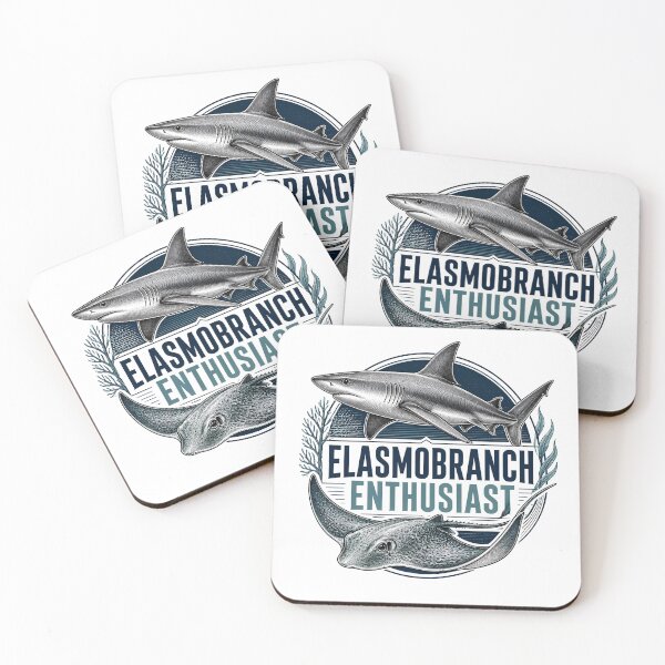 Item preview, Elasmobranch Enthusiast – Funny Ichthyologist and Shark Lover Gift designed and sold by CuteDesignables.