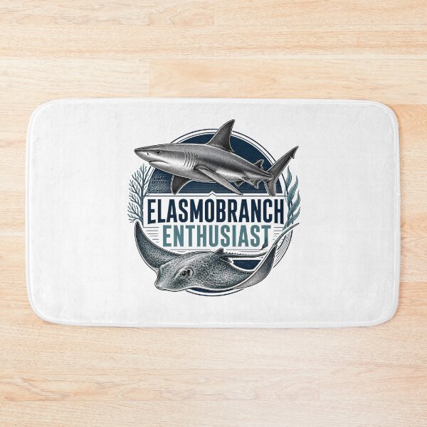 Item preview, Elasmobranch Enthusiast – Funny Ichthyologist and Shark Lover Gift designed and sold by CuteDesignables.