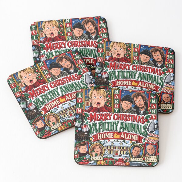 Item preview, Home Alone Christmas, Merry Christmas Ya Filthy Animals designed and sold by MelisandeHare.