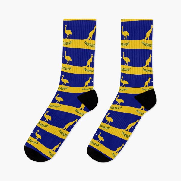 Item preview, Australia Crest Southern Cross blue, green and gold  designed and sold by Kangaroo Sun.
