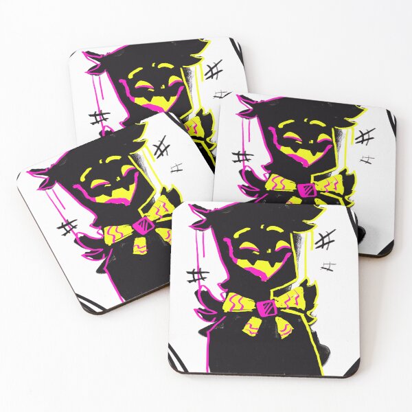 Item preview, Neon Grinning Shadow Silhouette Monster Design designed and sold by Wired-Art.