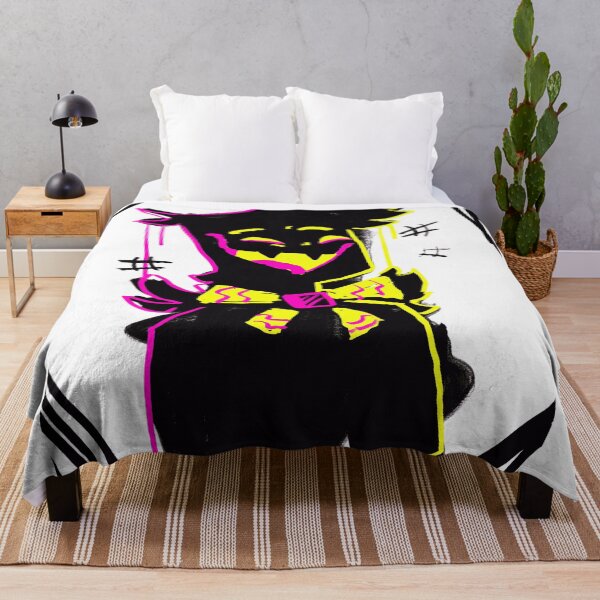 Item preview, Neon Grinning Shadow Silhouette Monster Design designed and sold by Wired-Art.
