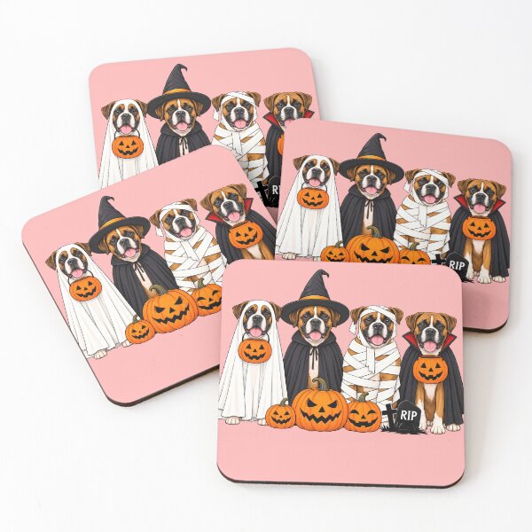 Item preview, Halloween Boxer Dogs designed and sold by lcnsdjstrtry.