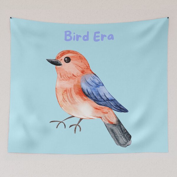 Item preview, Bird Era - Cute Bird Watercolor Doodle designed and sold by ZenReiArt.