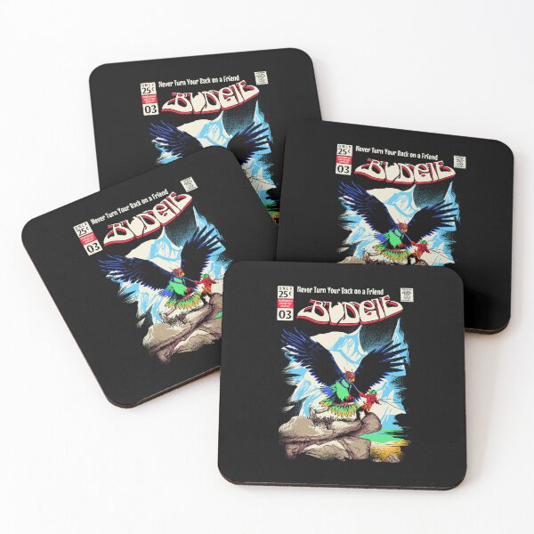 Item preview, Budgie Band Comic Cover Style Never Turn Back On A Friend designed and sold by DoubleTwist.