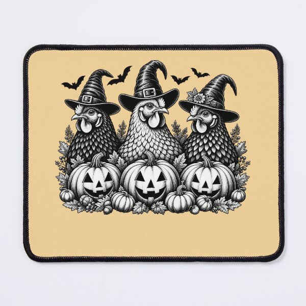 Item preview, Halloween Chicken Witches designed and sold by lcnsdjstrtry.