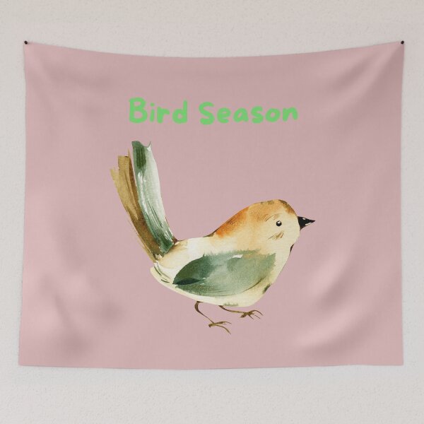 Item preview, Bird Season - Watercolor Doodle designed and sold by ZenReiArt.