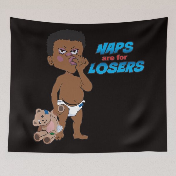 Item preview, Angry black baby sucking thumb designed and sold by Lobo-36.