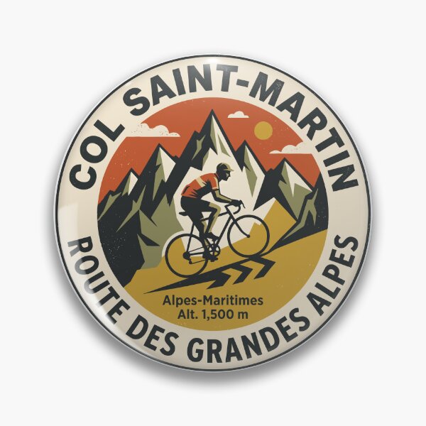 Item preview, Col Saint-Martin Route des Grandes Alpes designed and sold by Digital Art Works  Hub.