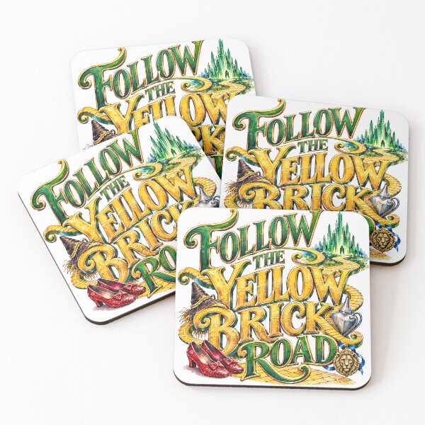 Item preview, The Wizard of OZ the Musical - FOLLOW THE YELLOW BRICK ROAD designed and sold by Lyric Vault - Rock on.
