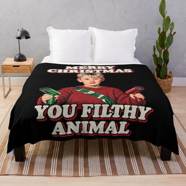 Item preview, Merry Christmas You Filthy Animal, Home Alone Christmas designed and sold by MelisandeHare.