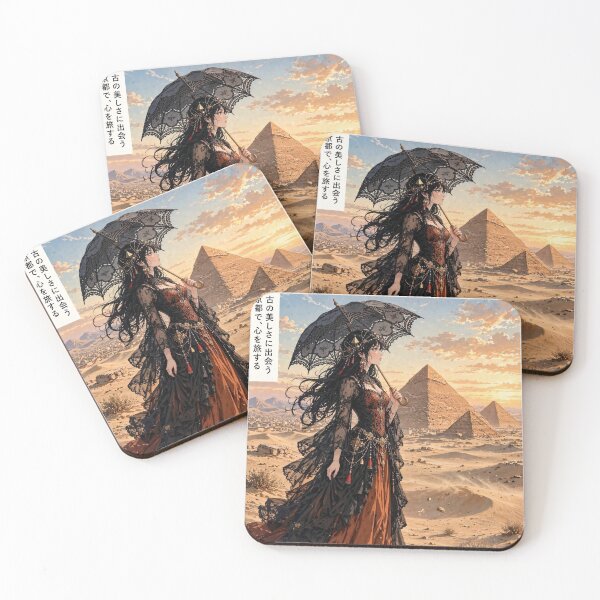 Item preview, Egypt — Giza — Gothic Dreams Beneath the Pyramids designed and sold by DibujandoPorfa.