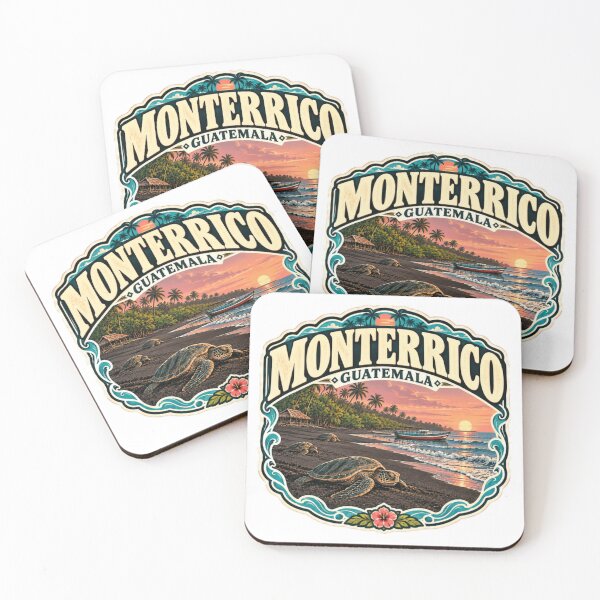 Item preview, Monterrico Guatemala Beach Travel Destination Sea Turtle Vacation designed and sold by NeedForParks.
