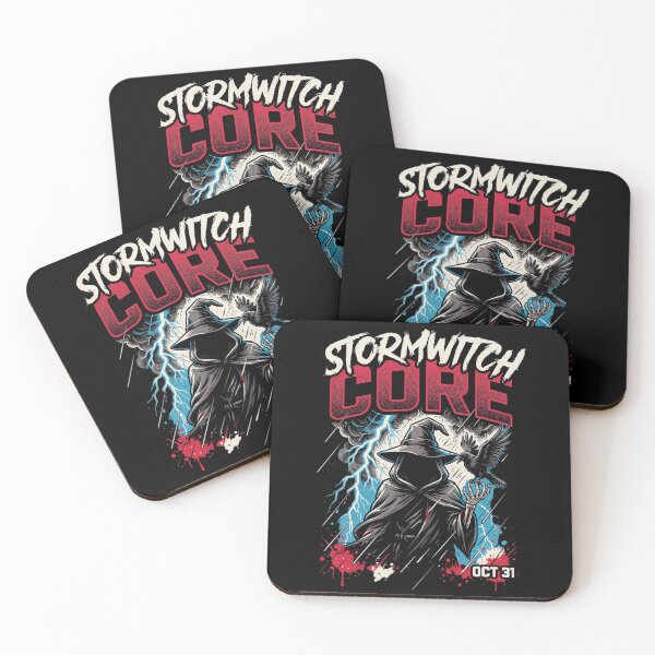 Item preview, Stormwitch Halloween Design – Lightning & Hooded Witch Graphic Tee v10 designed and sold by DarylWelsh2024.