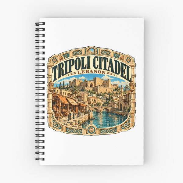 Item preview, Tripoli Citadel Lebanon Historic Landmark Travel Souvenir designed and sold by kristyparkStar3.