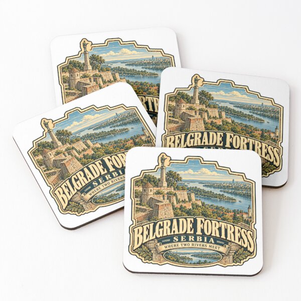 Item preview, Belgrade Fortress Serbia Where Two Rivers Meet European Travel Landmark designed and sold by ManilStuck237.