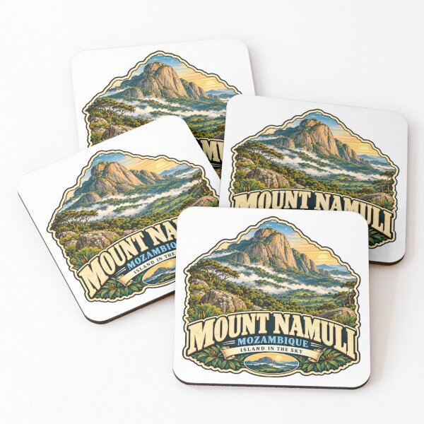 Item preview, Mount Namuli Mozambique Island In The Sky African Mountain Travel Souvenir designed and sold by ManilStuck237.