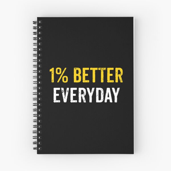 Item preview, 1% Better Everyday - Motivation Word designed and sold by shileaavdy.