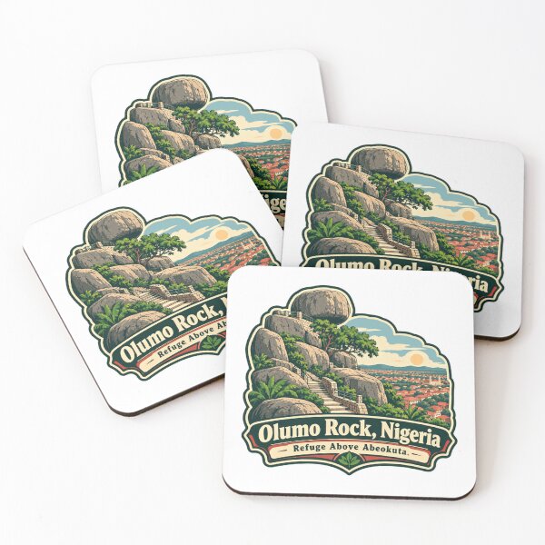 Item preview, Olumo Rock, Nigeria Refuge Above Abeokuta Landmark Travel Nigerian Destination designed and sold by kristyparkStar3.