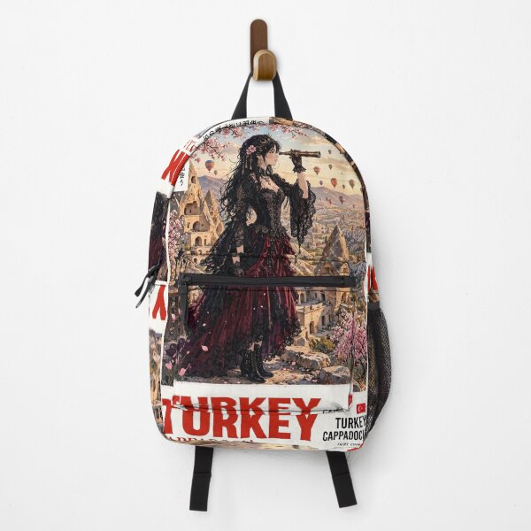 Item preview, Turkey — Cappadocia — Gothic Dreams Above the Fairy Chimneys designed and sold by DibujandoPorfa.