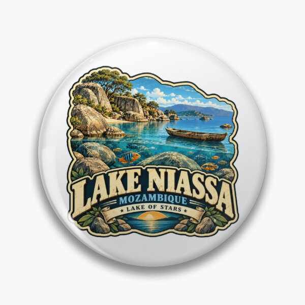 Item preview, Lake Niassa Mozambique Lake Of Stars African Travel Souvenir designed and sold by kristyparkStar3.