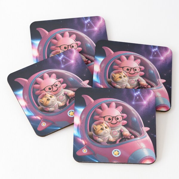 Item preview, Cute kitty and Dino’s adventure thru inner space  designed and sold by IzzyDDesigns.